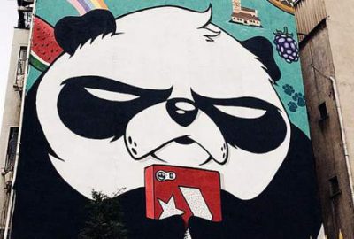 Grafiti sanatçısı İbrahim Kurtuluş, nesli tükenme tehlikesiyle karşı karşıya olan