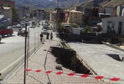 Hakkari’de Öğretmen Lojmanları Temeli Atıldı