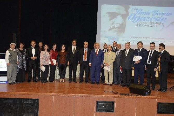Mersinli Şair Ümit Yaşar Oğuzcan Şiirlerle Anıldı Mersinli Şair Ümit Yaşar Oğuzcan Şiirlerle Anıldı