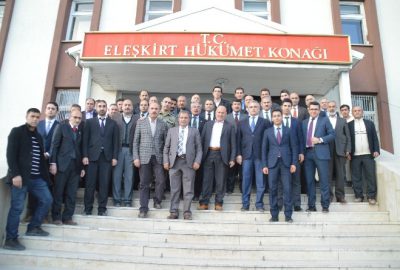 Kaymakam Topsakaloğlu Eleşkirt’ten Ayrıldı