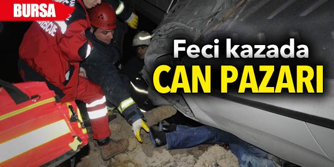 Bursa’da feci kaza: 5 yaralı