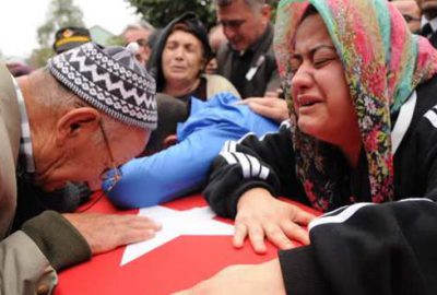 Şırnak’ta şehit olan asker son yolculuğuna uğurlandı