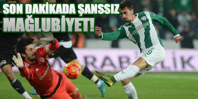 Bursaspor 0-1 Beşiktaş (Maç Sonucu)