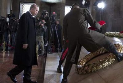 Büyük Önder Atatürk Anıtkabir’de törenle anıldı