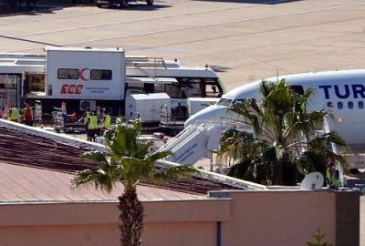 THY uçağında ‘koku’ kontrolü