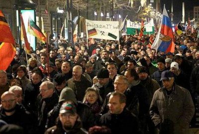 Soykırımının başlamasının yıl dönümünde gösteri yapıldı