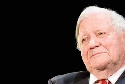 Almanya yasta! Eski Başbakan Helmut Schmidt öldü!
