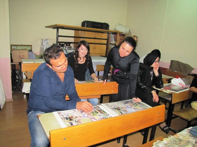 Hisarcık’ta 3 Boyutlu Şekillendirme Kursu Açıldı