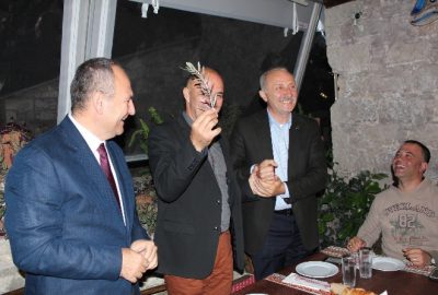 Didim Ve Leros’un Başkanları Akşam Yemeğinde Buluştu
