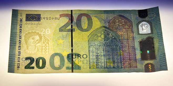 Yeni 20 Euro’luk banknot tanıtıldı