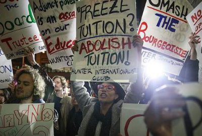 ABD’de öğrenciler harçların kaldırılması için yürüdü