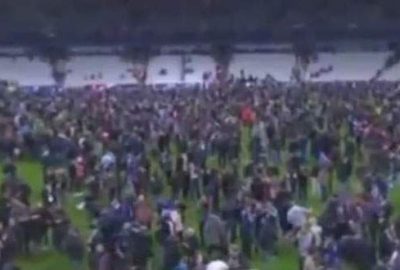 Fransa’da patlama anı