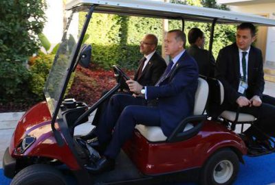 Erdoğan, Zuma ile görüştü