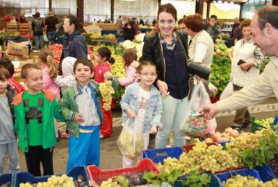 Kışlık turşular ÇEK’li miniklerden