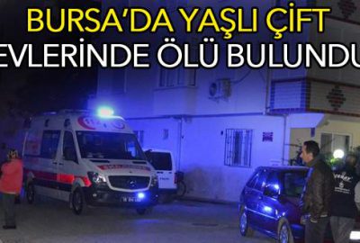 Yaşlı çift evlerinde ölü bulundu