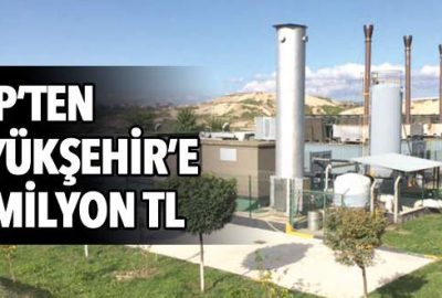 ÇÖP enerjisinden Büyükşehir’e 3 yılda 31 milyon TL’lik gelir