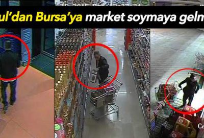 Market fareleri Bursa’da yakayı ele verdi