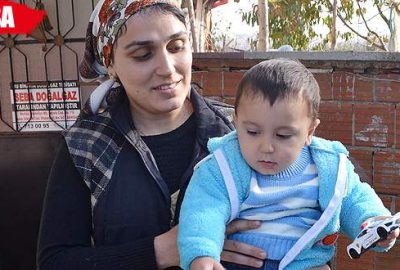 Güçlükle aldı, oğlu için her yerde arıyor