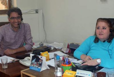 Santral operatörüydü şimdi avukat stajyeri