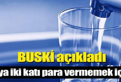 Su fiyatlarında 10’uncu sıradayız