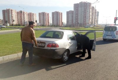 Bombalı Araç İhbarı Polisi Alarma Geçirdi
