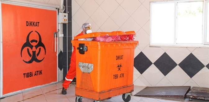 74 bin 500 ton tıbbi atık topladı