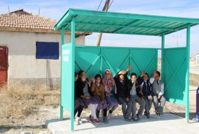 Eskil Kaymakamlığı’ndan Öğrencilere Bekleme Durağı