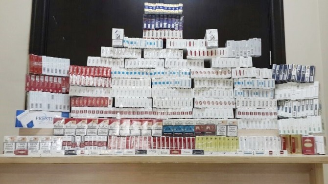Denizli’de 22 Bin Paket Kaçak Sigara Ele Geçirildi
