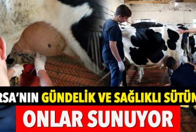 Asırlık liseden ‘günlük süt’