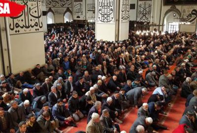 Diyanetten teröre karşı cuma hutbesi