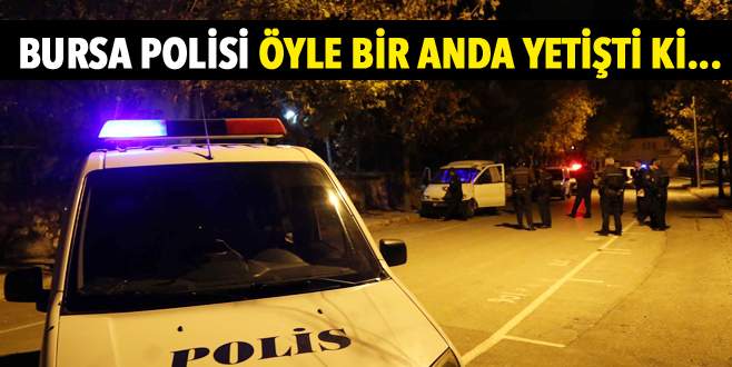 Polis intiharı son anda önledi
