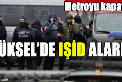Brüksel’de IŞİD alarmı!