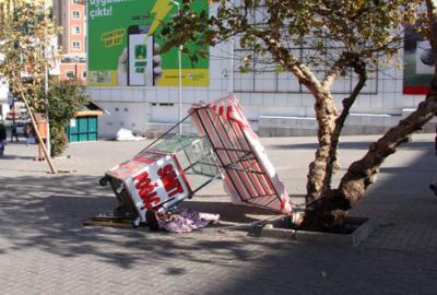 Lodos Bursalılara zor anlar yaşattı
