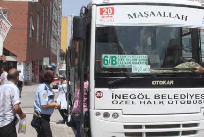 İnegol’de 900 bin kişi ücretsiz taşındı