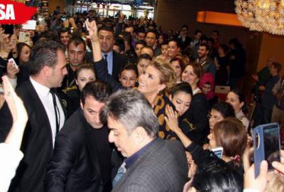 Gülben Ergen’e Bursa’da sevgi seli