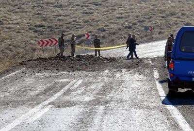 Askeri araca bombalı tuzak: 6 asker yaralı