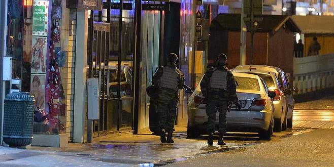 Brüksel’de 16 kişi gözaltına alındı