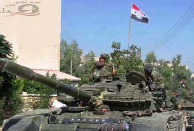 Suriye ordusu sınıra dayandı