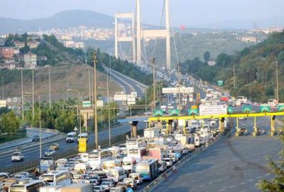 Köprü ve otoyol gelirleri yüzde 3 arttı