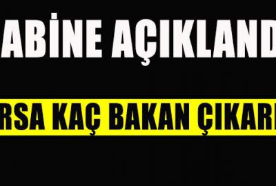 Bursa kaç bakan çıkardı?