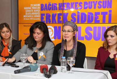 Nilüfer’de kadına şiddete hayır