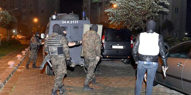 İstanbul’da terör örgütü operasyonu