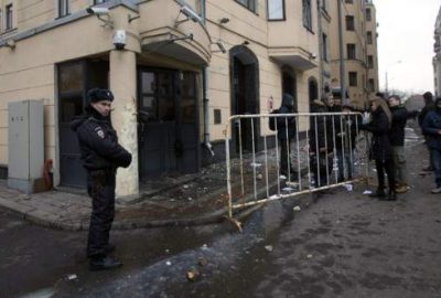 Türkiye’nin Moskova Büyükelçiliği’ne saldırı