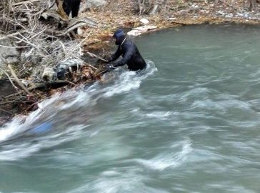 Tohma Çayı’na Düşen Yaşlı Adam Bulundu