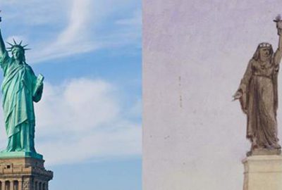 Özgürlük Anıtı aslında Müslüman bir kadın olarak tasarlanmış