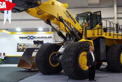 Görenleri hayrete düşüren dev makineler