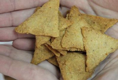 Fındıktan cips üretildi