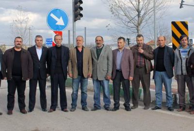 Kavşak düzenlemesine tepkiler büyüyor