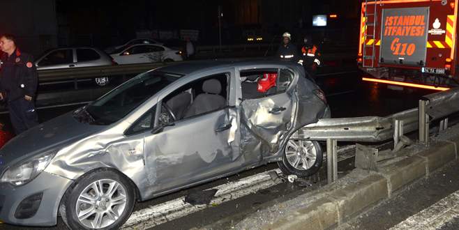 Zincirleme trafik kazası: 8 yaralı