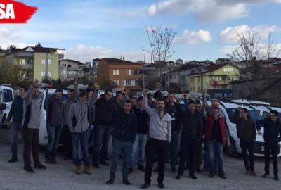 Türk Telekom işçileri eylemde